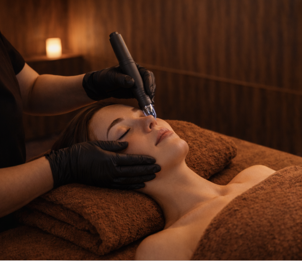 Soin visage à Paris haut de gamme Luminfusion